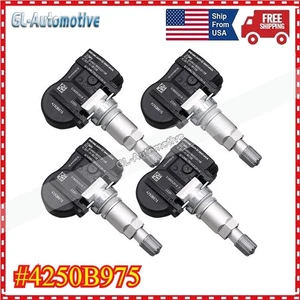 4x TPMS 4250B975 for Mitsubishi Outlander Sport i-MiEV TIRE PRESSURE SENSOR US - Picture 1 of 12