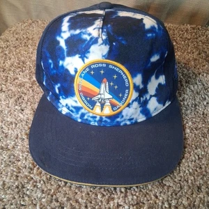 Juvenil NASA STS27 Transbordador Espacial Malla Camionero Snapback Gorra Gorra Unisex Azul Tie Dye - Imagen 1 de 8