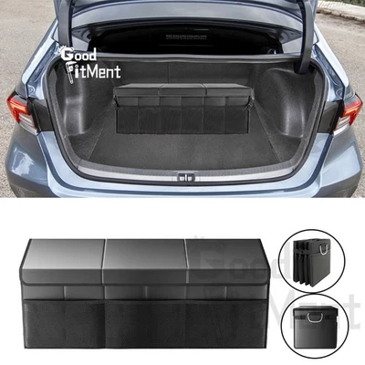 For Toyota Corolla Car Trunk Storage Box Cargo Organizer Collapsible 3-in-1 A+ Foto 1 de 4