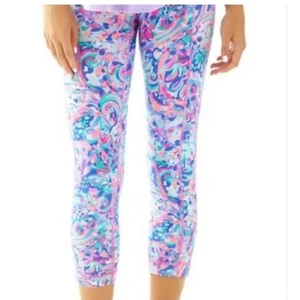 Pantalón corto Lilly Pulitzer Luxletic Weekender legging en La Playa para mujer pequeño - Imagen 1 de 9