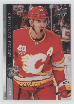 2020-21 Upper Deck Mikael Backlund #26 - Image 1 of 2