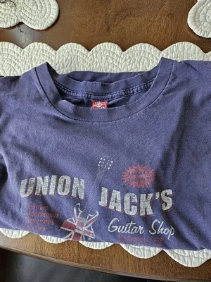 Camiseta de guitarra London para hombre. Marca Fossil vintage. Talla XL. Foto 1 de 4