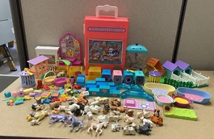 Vintage 1996 LOT Kenner Littlest Pet Shop Toys Acessories - Picture 1 of 8