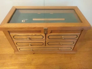 Handyman Of America Lifetime Member Machinist Wood Toolbox - Picture 1 of 12