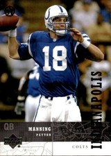 2002-03 Upper Deck UD Superstars - Spokesmen - Black Peyton Manning /250 b7