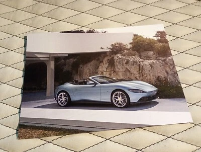 FERRARI ROMA Spider  , CARD UFFICIALE FERRARI 1° STAMPA BROCHURE  FERRARI - Immagine 1 di 2