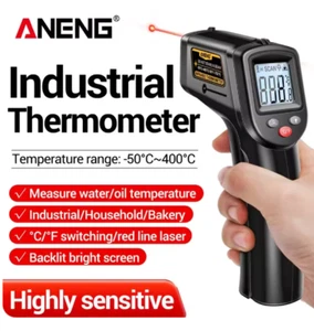Non-contact Digital Laser Infrared Thermometer LCD IR Temp Meter Temperature Gun - Picture 1 of 10