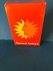 Vintage 1970s NATIONAL AIRLINES Sun King Playing Cards Sealed Deck Condition:New