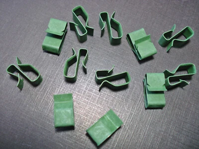 12 pc NORS dash trunk under hood tail lamp head light wiring clips clamps GMC GM - Image 1 of 4