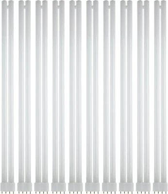 10Pack CFL 4Pin 2G11 Twin Tube Light Bulb, Push Button, 50W, 4200LM, 3000K - Image 1 of 4