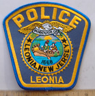 Leonia   New Jersey   Police Fabric   Patch