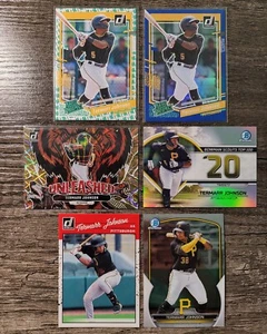 2023 Donruss Rated Prospect Termarr Johnson Liberty Parallel.Look at Description - Picture 1 of 8