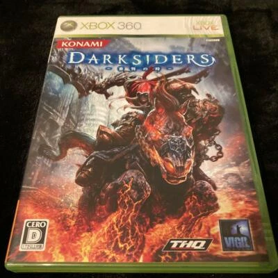 Used Konami 2010 Darksiders Shinpan no Toki Microsoft Xbox 360 Japanese Retro  - Image 1 of 4