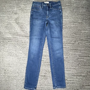 Madewell Size 24 Girls Youth Jeans 10" Roadtripper Skinny Denim Blue - Picture 1 of 11