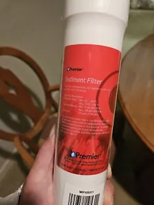 Premier Sediment Filter RED Water Filter - New AND Sealed - Picture 1 of 8