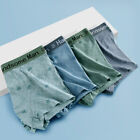 Men's printed underwear pure cotton unrestricted breathable flat corner pants