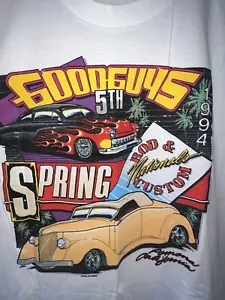 Vintage 1994 Goodguys Hot Rod T Shirt XL LEE Made in USA Tag - Picture 1 of 8