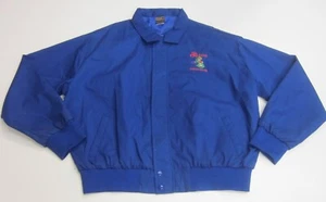 Vintage The Orleans Casino Poker Room Windbreaker Blue Jacket Coat Men's 2XL - Picture 1 of 12
