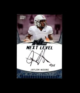 2020 Premier Draft NL SP JAYLON MOORE AUTO /25 RC! Tennessee Martin - Picture 1 of 1