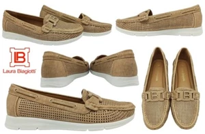 Scarpe per donna Laura Biagiotti 8469 mocassini casual alla moda da passeggio - Imagen 1 de 13
