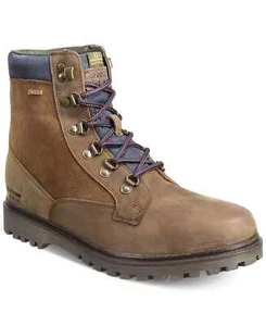 Barbour Men's Chiltern Waterproof Leather Derby Boot Brown SZ UK 7 / USA 8 - Picture 1 of 18