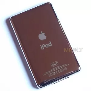 New 120GB iPod Classic A1238 Silver Back Cover Rear Plate Panel Housing 120 UK - Picture 1 of 1
