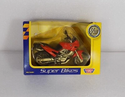 Super Bikes Motor Max 1:18 scale BMW F650 Motorcycle - Image 1 of 4