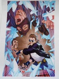 SIGNED Eric Garcia DOBERMAN Limited Edition Lithograph WONDERCON 2014 #46 /50 - Picture 1 of 1