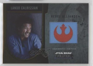 2016 Star Wars Evolution Commemorative Flag Gold /25 Lando Calrissian Patch 1j8 - Picture 1 of 3