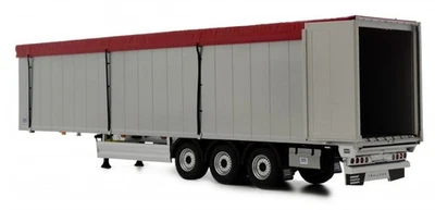 MARGE MODELS,KNAPEN moving floor trailer red tarpaulin, 1/32, MAR2016-01 - Image 1 of 3