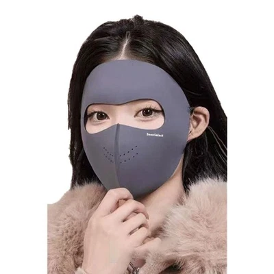 Hyaluronic Acid Full Face Thermal Mask, Cold Resistant Gini Face S5I8 - Image 1 of 4