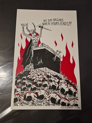 Neckface Print Signed /200 Zine Graffiti Art Supreme - Image 1 of 4