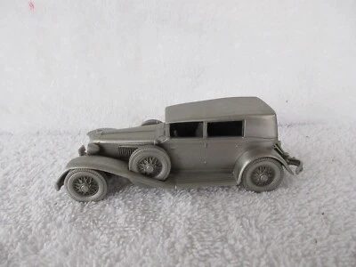 VINTAGE 1980~DANBURY MINT [MADE IN ENGLAND] PEWTER ANTIQUE CAR "1929 CORD L29" - Image 1 of 4