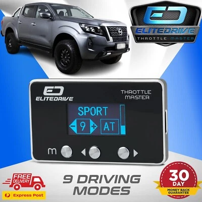 EliteDrive Throttle Controller Fits Nissan Navara ST-X ST SL D23 2015 - 2023 - image 1 of 4