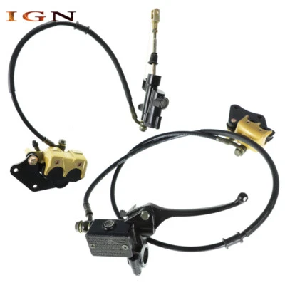 For 125cc Classic Pit Dirt Bike Hydraulic Front & Rear Brake Caliper - Image 1 of 4