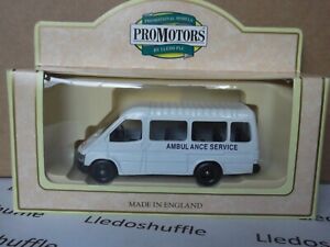 Lledo Promotional PM100006, Ford Transit Minibus, Ambulance Service, cert 14/500