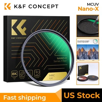 K&F Concept 37mm-127mm MC UV Protection Filter UV Multi Coated Ultra-Slim NANO-X - Image 1 of 4