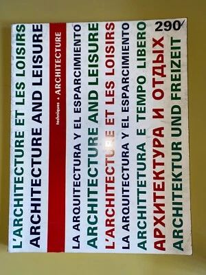 Revue Techniques & Architecture n° 290 mars 1972 l'architecture et les loisirs - Photo 1/2