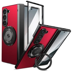 New 360° Rotating Bracket Magnetic Phone Case For Samsung Galaxy Z Fold 3 4 5 6 - Picture 1 of 21
