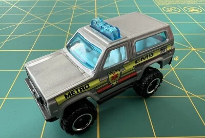 2023 MATCHBOX (LOOSE) - 1989 CHEVY BLAZER 4x4 EMS MBX CITY DRIVERS II EXCLUSIVE - Image 1 of 2