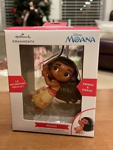 2023 Hallmark Disney Swinging Moana Christmas Ornament NEW - Picture 1 of 2