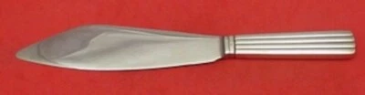 Cuchillo para pasteles de plata esterlina Bernadotte de Georg Jensen liso HH WS 10" reliquia Foto 1 de 2