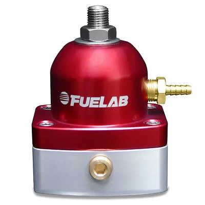 Fuelab High Pressure EFi Fuel Regulator -6 JIC Inlet - Red - 515xx Series - Image 1 of 2