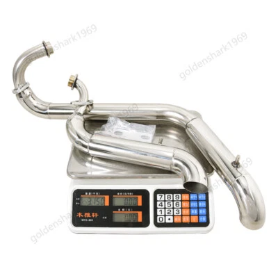 For Yamaha V Star 250 125 XV Virago 1995-2023 Slip On Exhaust System Muffer Pipe - Image 1 of 4