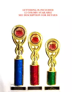 SET OF 3 CHILI COOK OFF TROPHIES ... 12 COLORS AVAILABLE - Picture 1 of 4