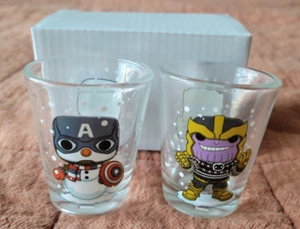 Funko Marvel Collectors Corps Holiday Shot Glasses / Soportes para palillos de dientes (NUEVO) - Imagen 1 de 5