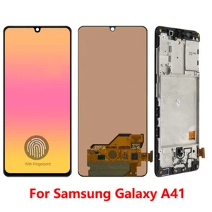For Samsung Galaxy A41 A415 OLED LCD Touch Screen Display Digitize Frame New SEU - Picture 1 of 10