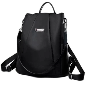 Soft Lightweight Mini Backpack for Men & Women, 3-Strap Travel Shoulder Bag - Picture 1 of 4