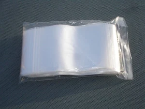 100 Count Uline 2 Mil. 4" X 6" Resealable Clear Poly Plastic Bag, PN S-1294 - Picture 1 of 2