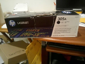 HP LASERJET CE410A (305A) OEM HP Negro CARTUCHO DE IMPRESIÓN Tóner. CAJA MALA PRECINTADA - Imagen 1 de 5